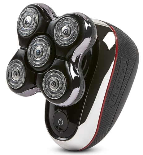 Remington Balder Deluxe XR7100 side view highlights 360-degree pivot for contours.