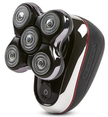 Remington Balder Deluxe XR7100 side view highlights 360-degree pivot for contours.