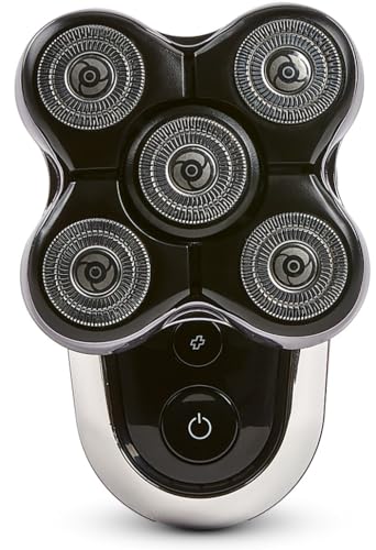 Remington Balder Deluxe XR7100 titanium blades emphasize sharpness and durable performance.