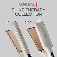 Remington iron open with plates visible for easy styling control benefit