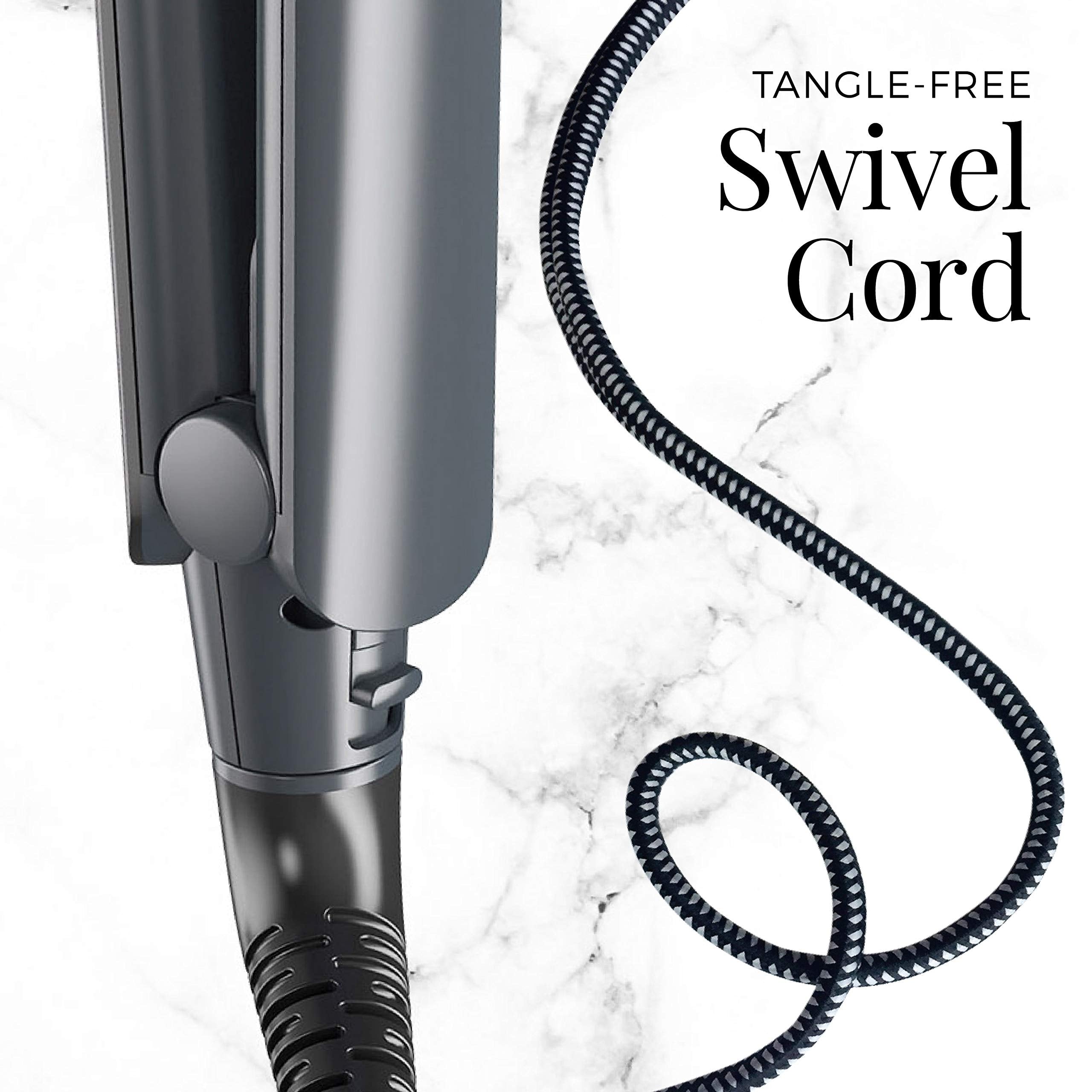 Remington S8598 SmartPRO heat sensor maintains consistent temperature for reliable straightening