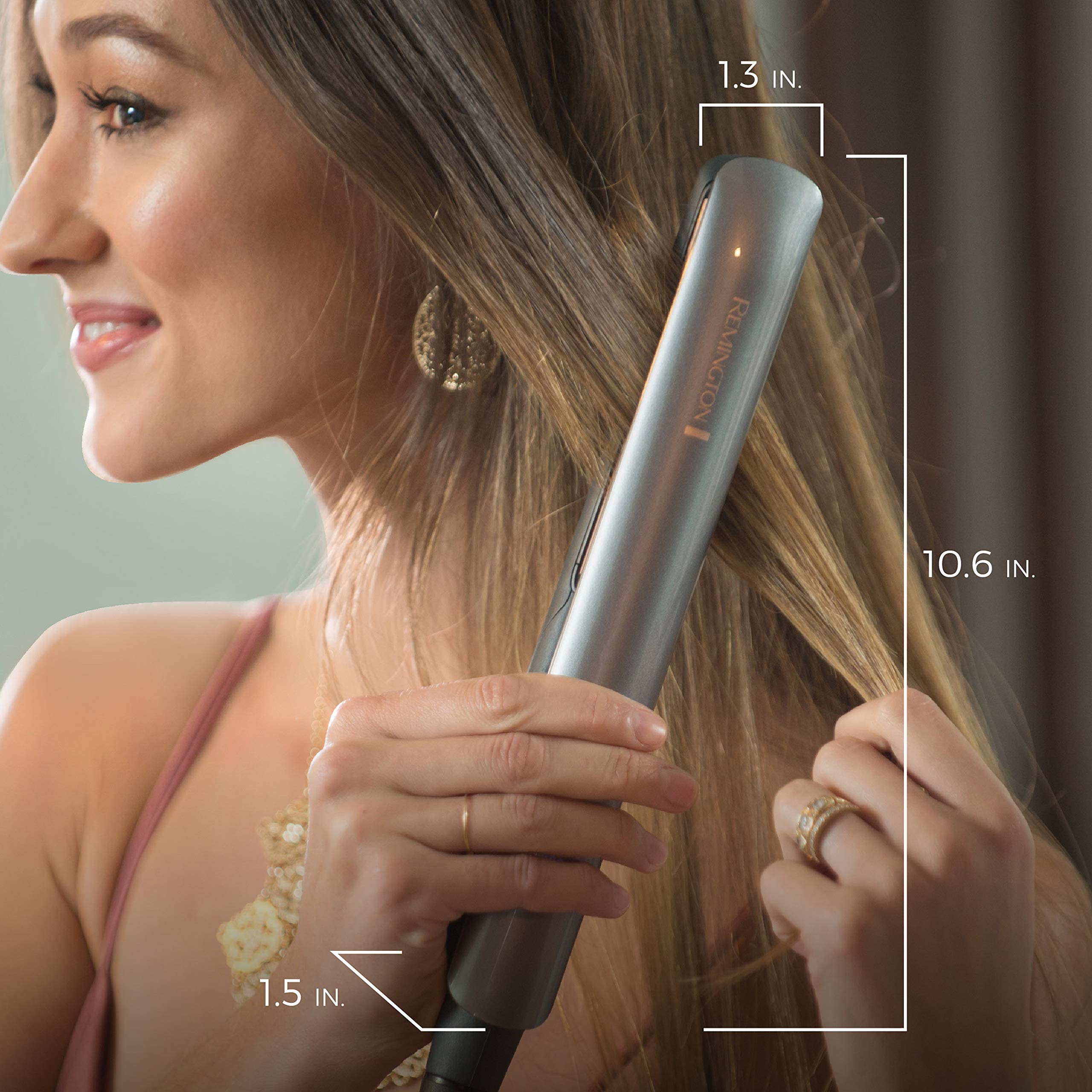 Remington S8598 SmartPRO in action demonstrates even passes for a polished look