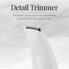 Remington Smooth & Silky bikini-trimmer angle close-up for precise shaping