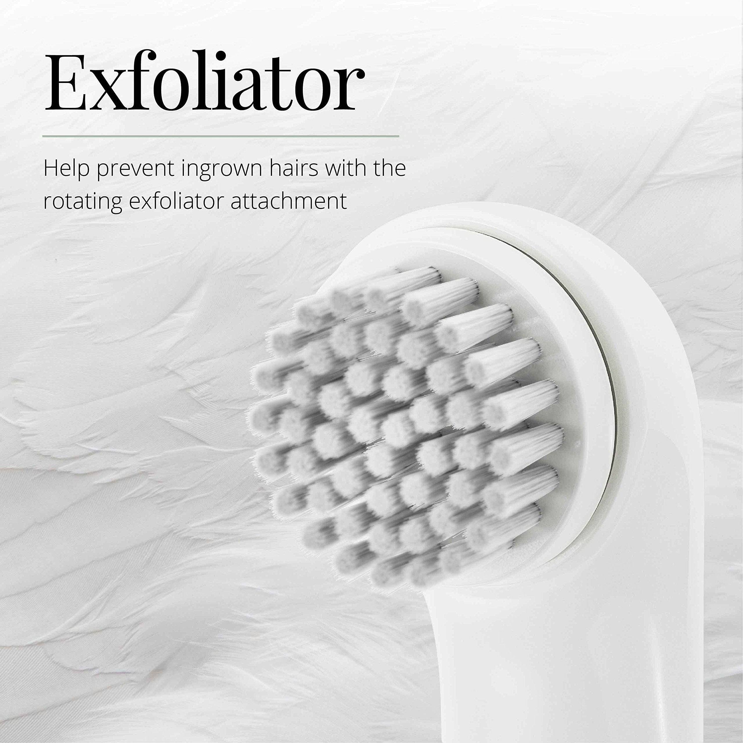 Remington Smooth & Silky rotating exfoliator brush preps and refreshes skin