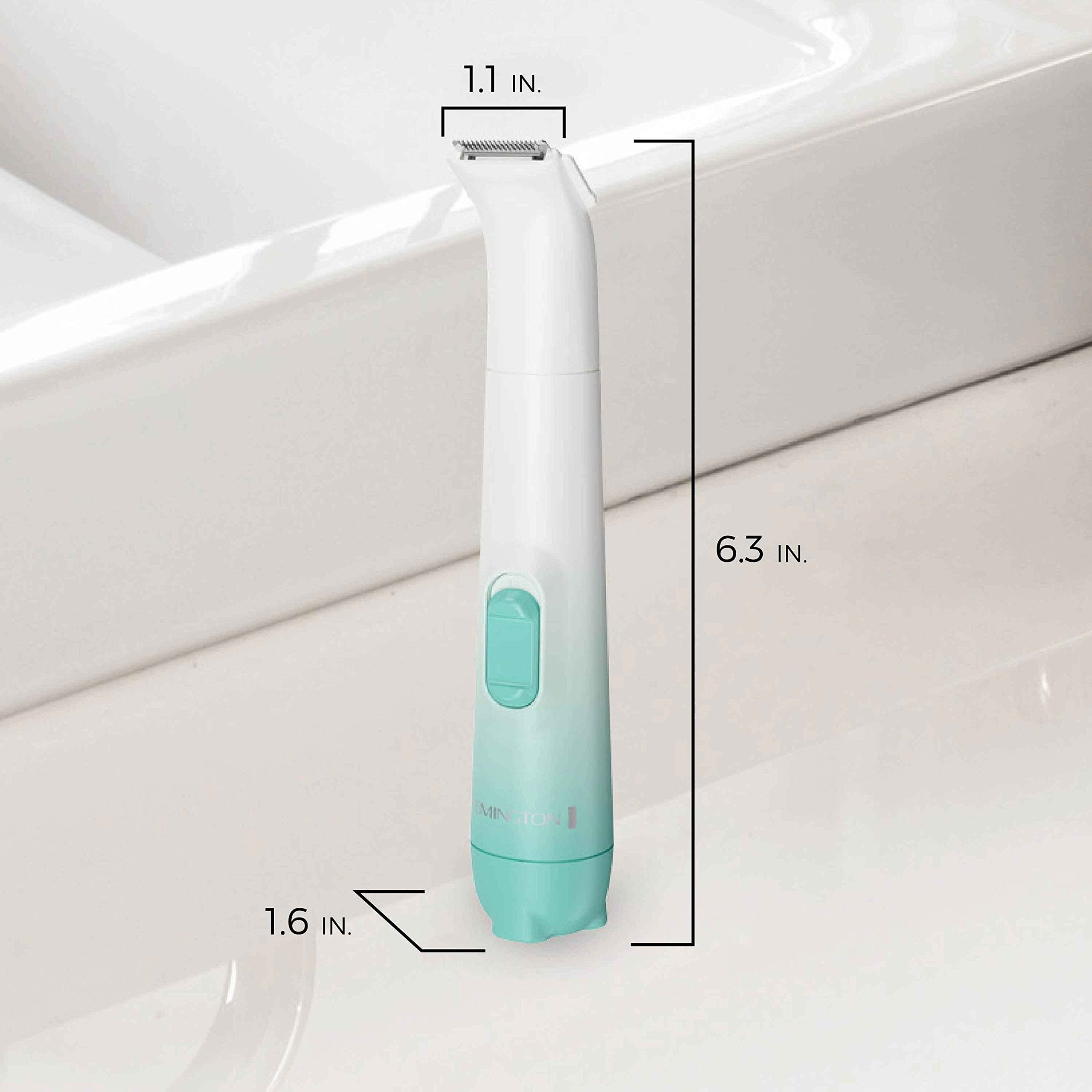 Remington Smooth & Silky waterproof design shown for shower use