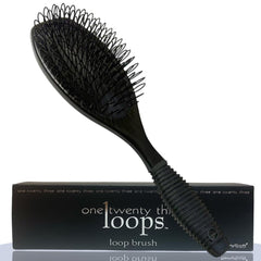 RemySoft One Twenty Three Loops, cepillo para extensiones, desenreda sin enganchar.