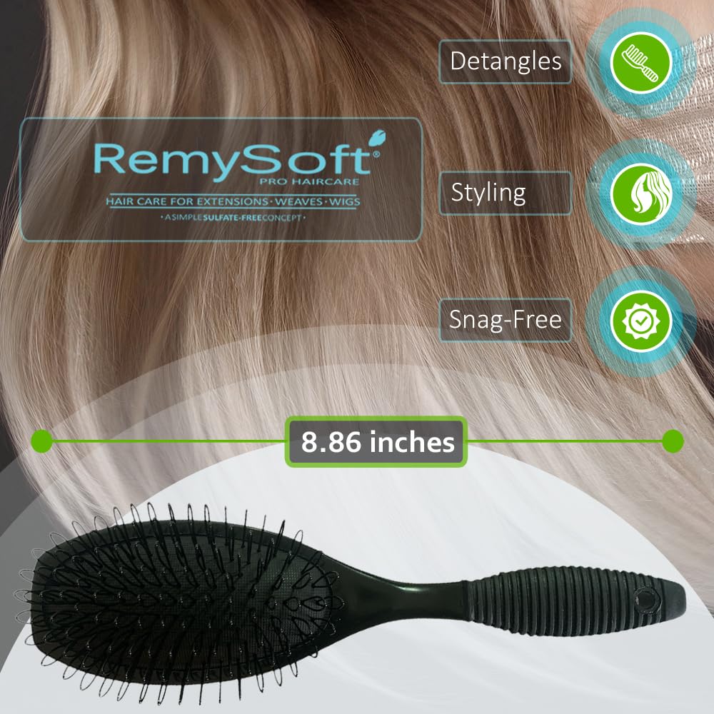 RemySoft One Twenty Three Loops, cepillo con mango ergonómico, agarre cómodo diario.