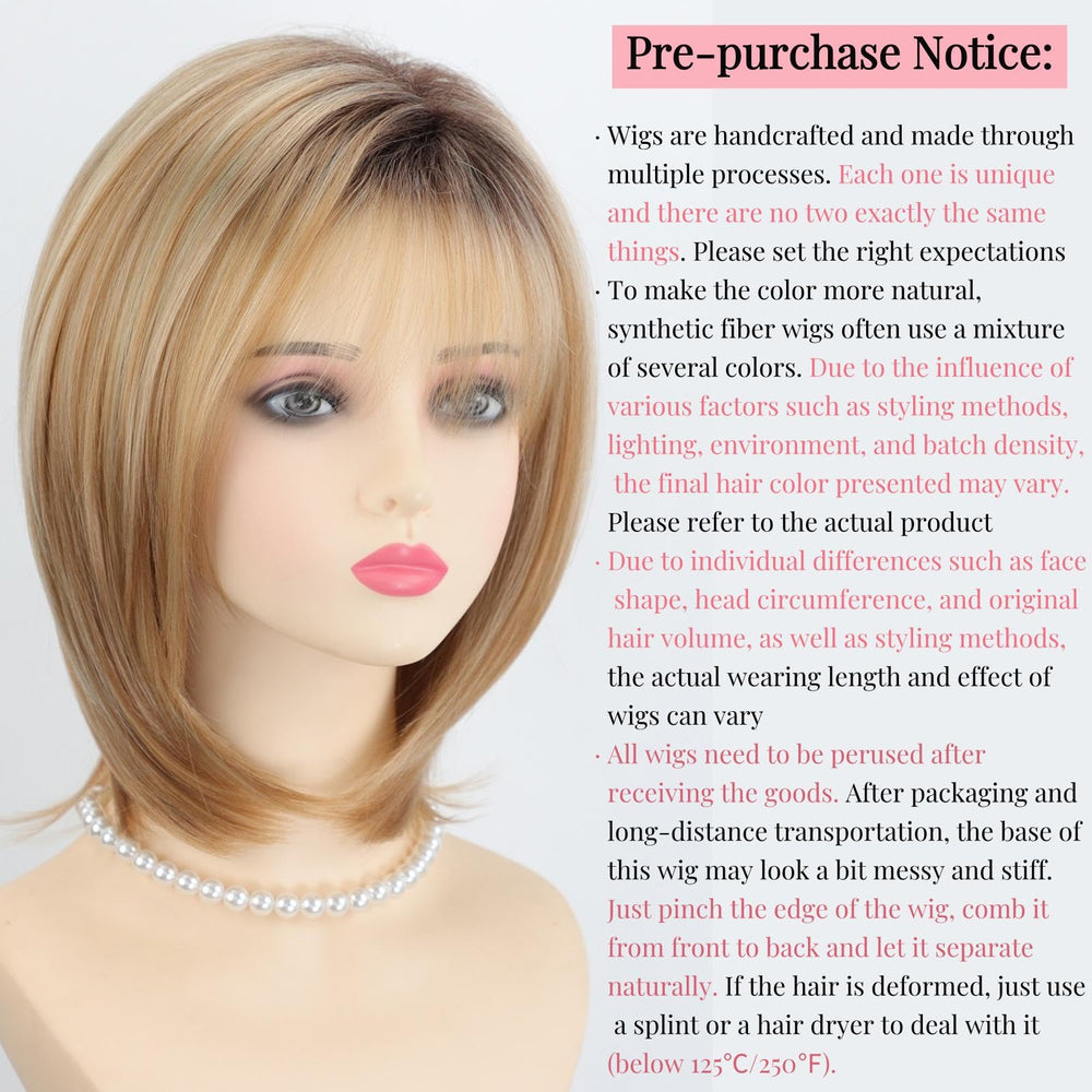 RENERSHOW adjustable-elastic-bands wig fits various head sizes.