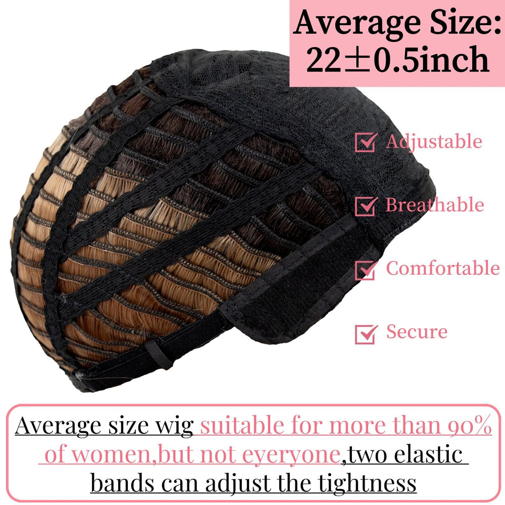 RENERSHOW breathable back mesh wig for all-day comfort.