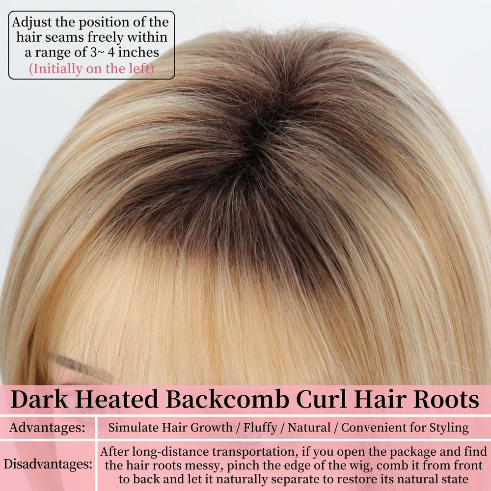 RENERSHOW matte-finish bob wig for a natural, premium look.