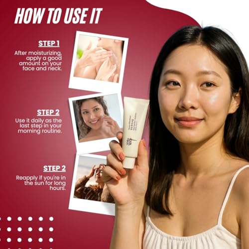 Renforcer Relief Sun product shows no white cast, ideal under makeup.