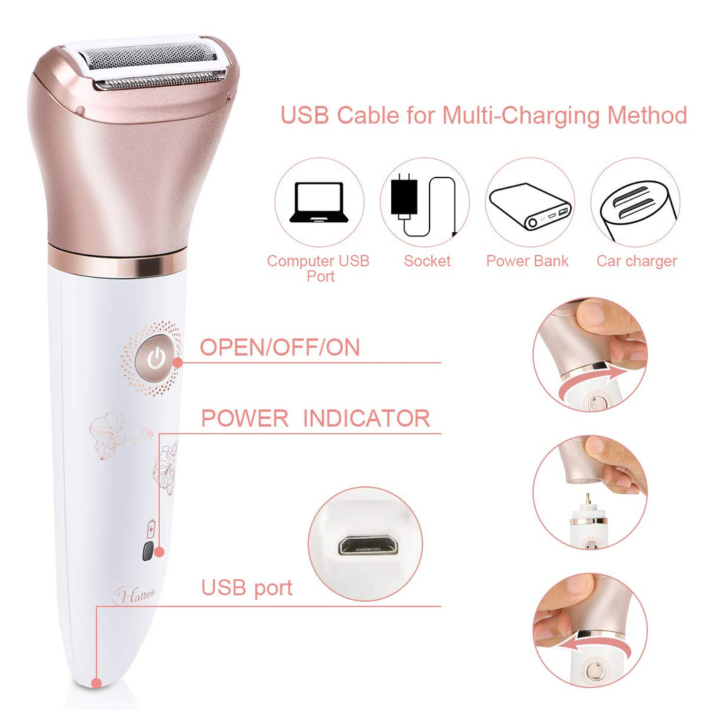 RenFox usb-recharge port highlight for long-lasting cordless use.