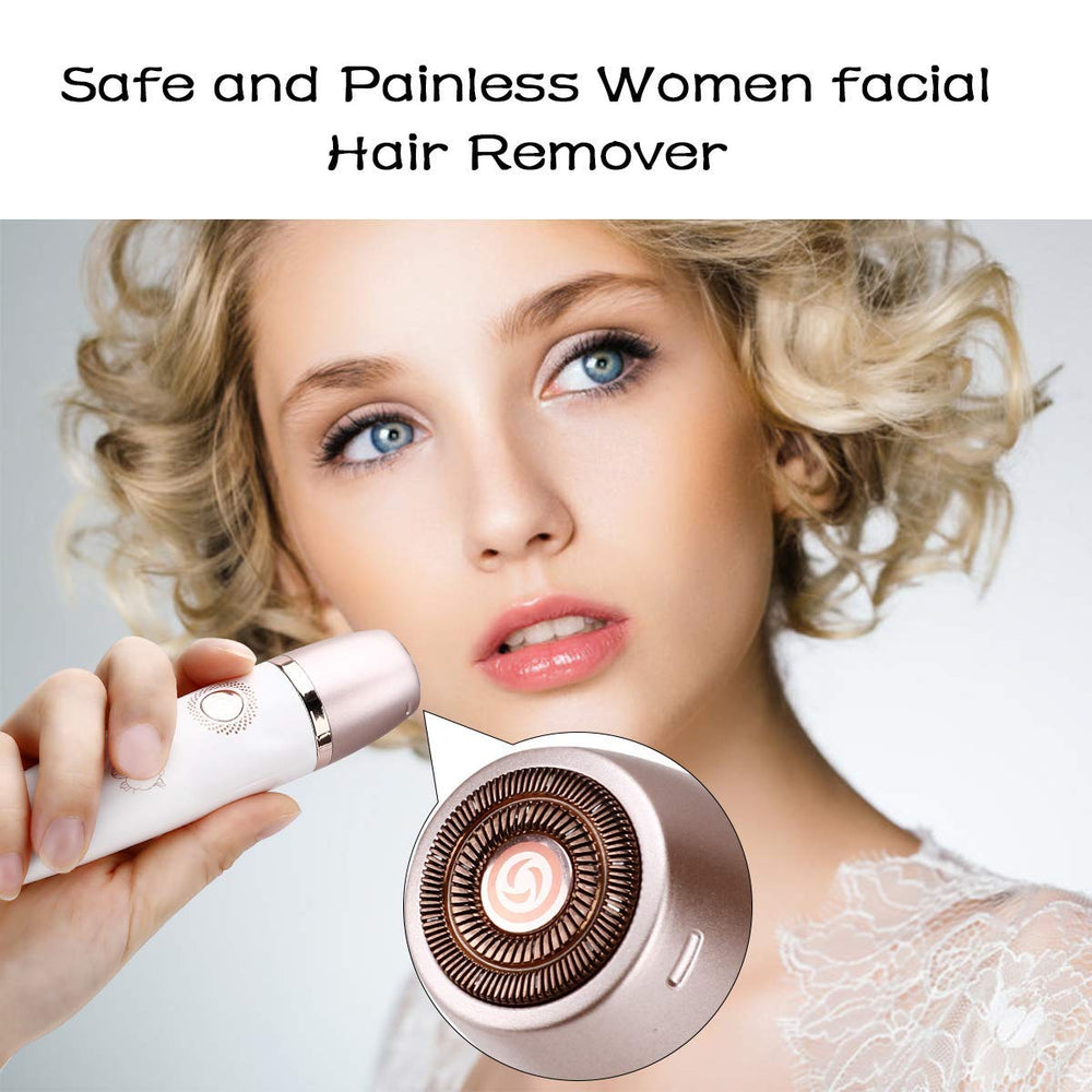 RenFox waterproof shaver shown under shower spray for wet and dry use.