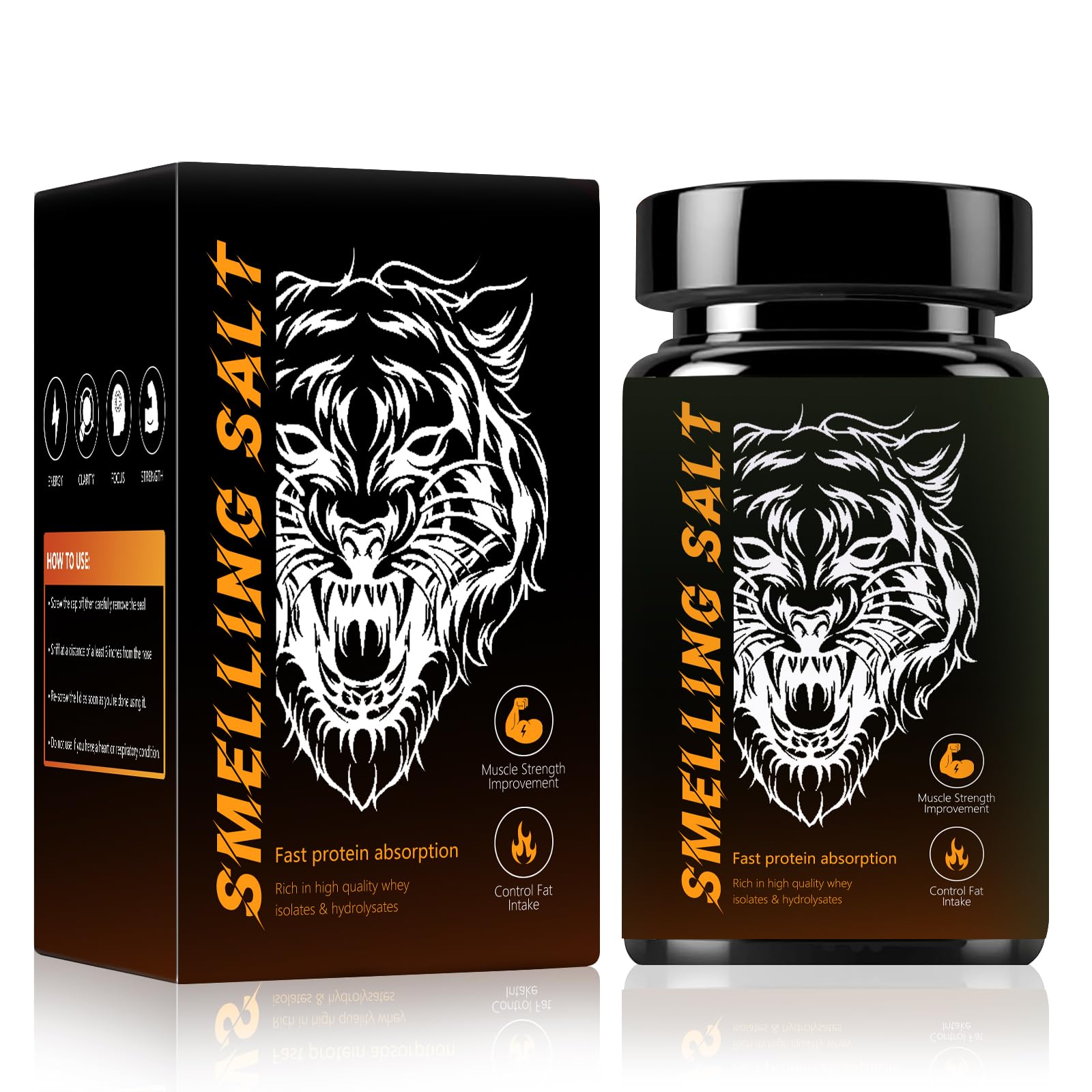 Renhe ingenuity Salts for Athletes wake-up image highlights quick energy and focus during workouts.