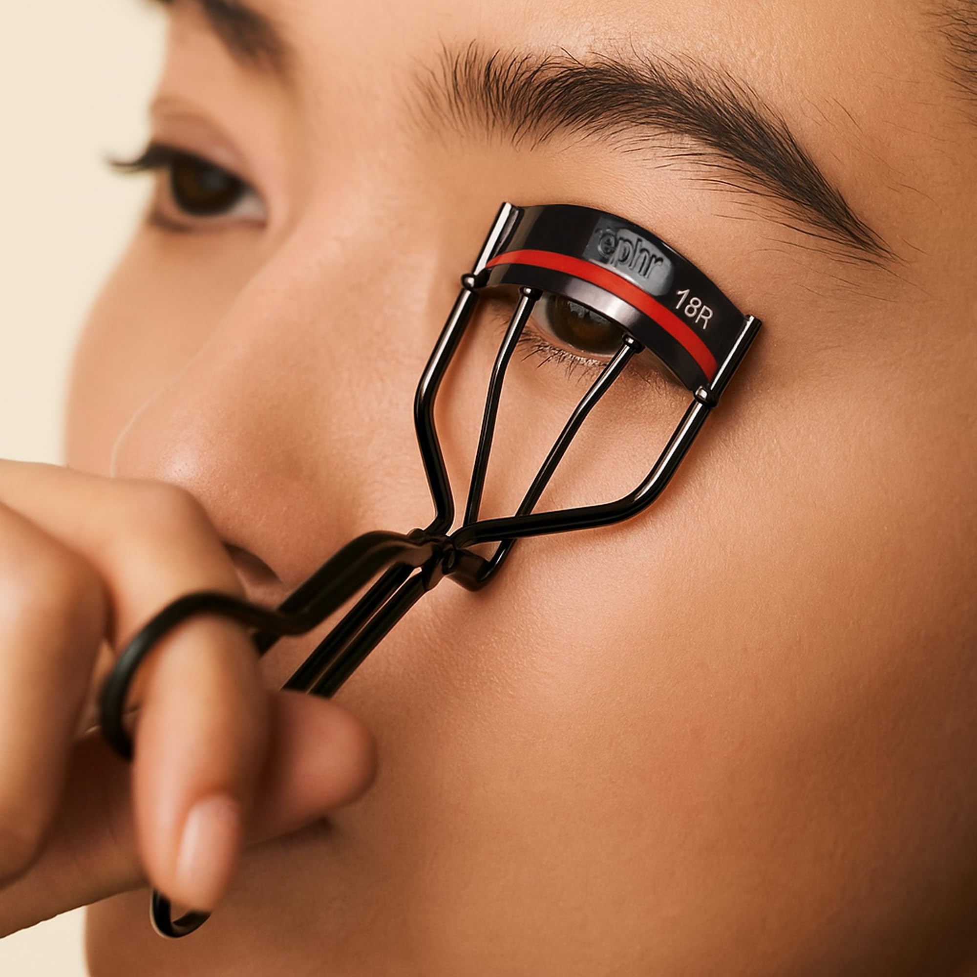 rephr 18R compact fit suits narrow eyelids for daily curling.