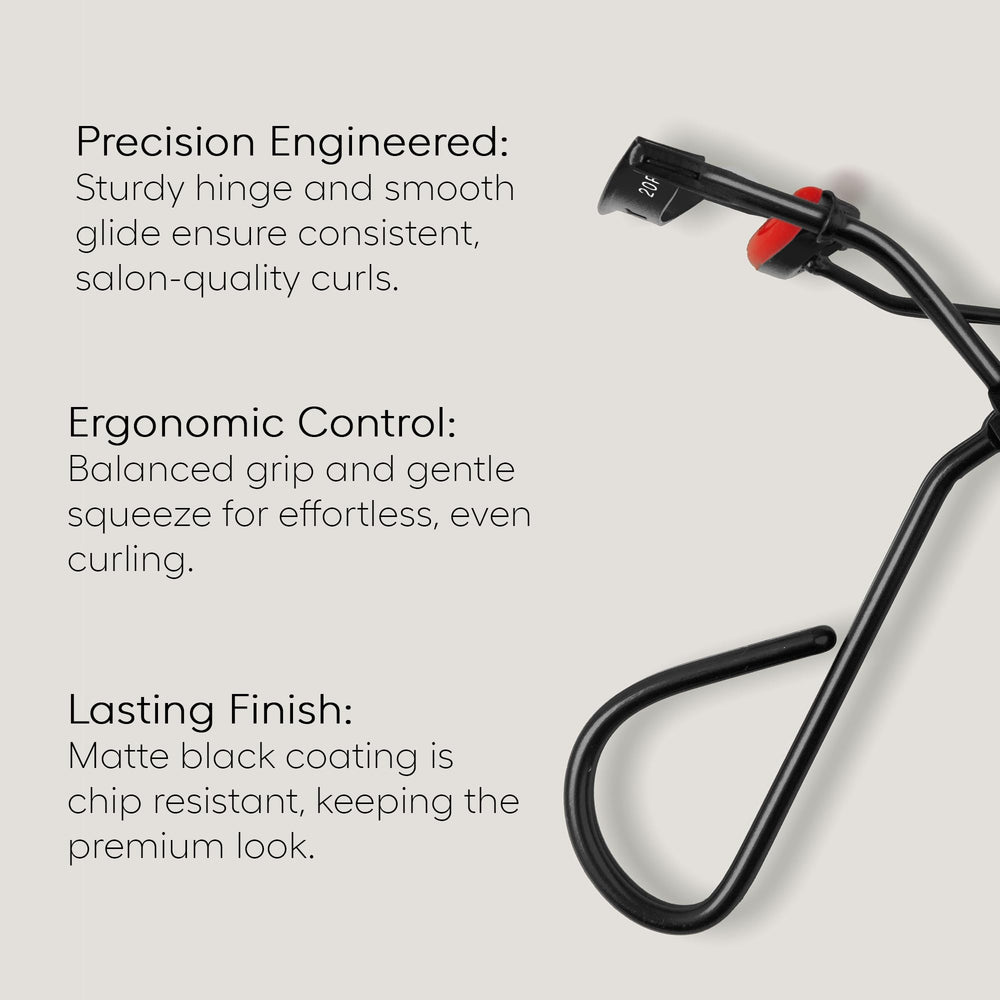 rephr 20R lift demonstration delivers natural curl across lashes