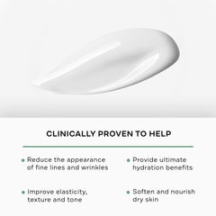 Replenix Age Restore on face and neck demonstrates nightly application for hydrated skin