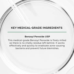 Replenix BP Acne Face Wash daily-routine shot highlights easy steps to clean skin.