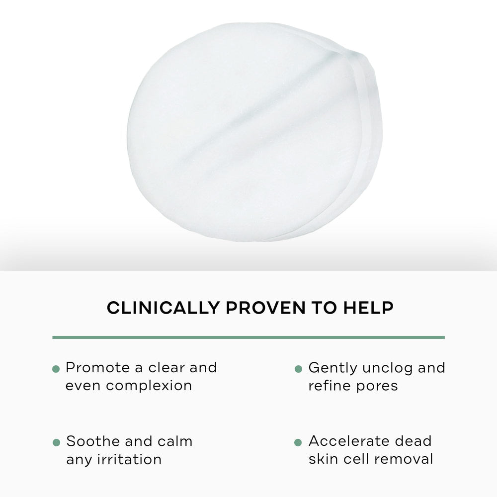 Replenix Gly-Sal Clarifying Acne Pads bottle close-up highlighting medical-grade formula.