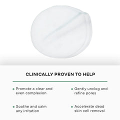 Replenix Gly-Sal Clarifying Pads package closeup highlighting dual-acid formula.
