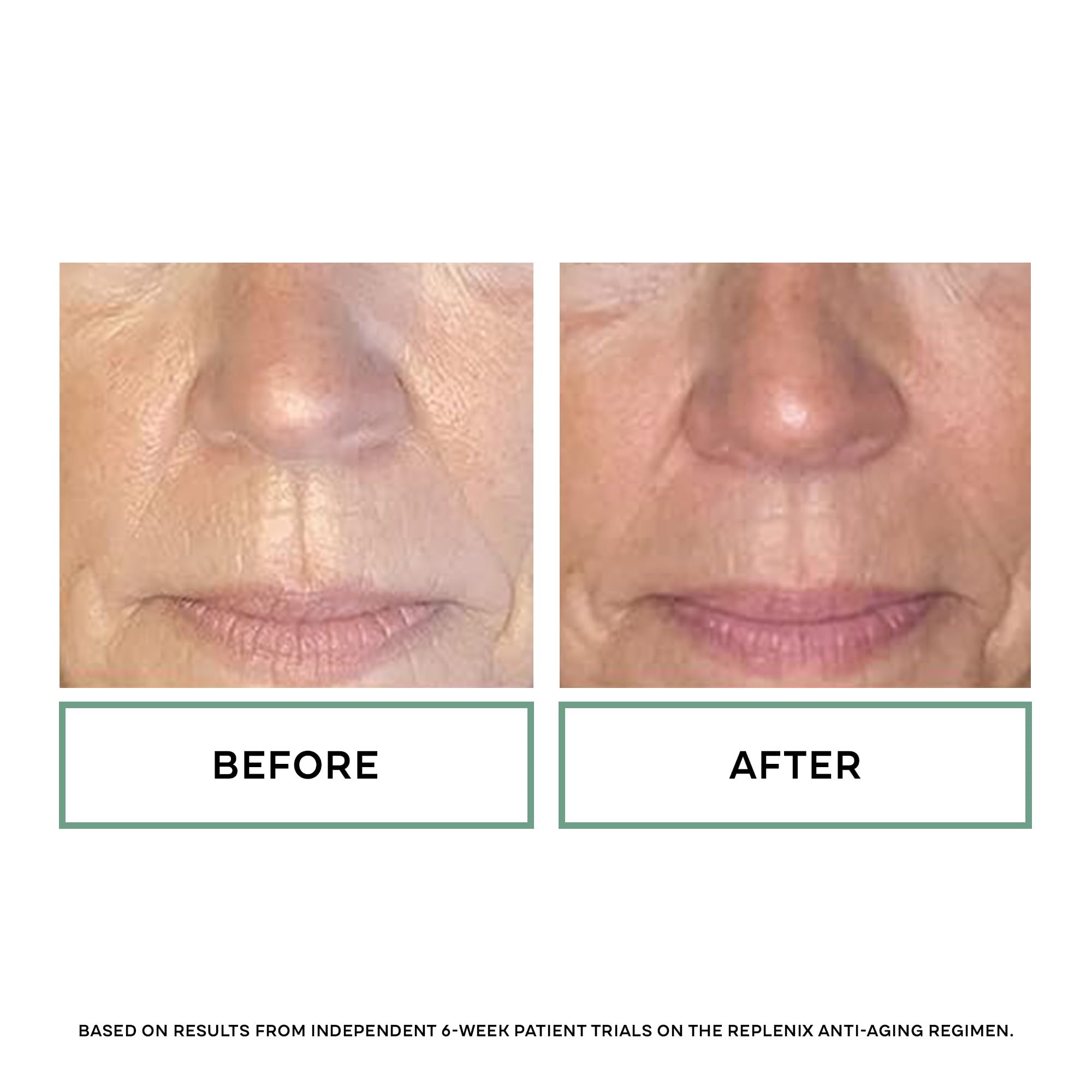 Product applied to cheek illustrates lightweight hydration with exfoliation.