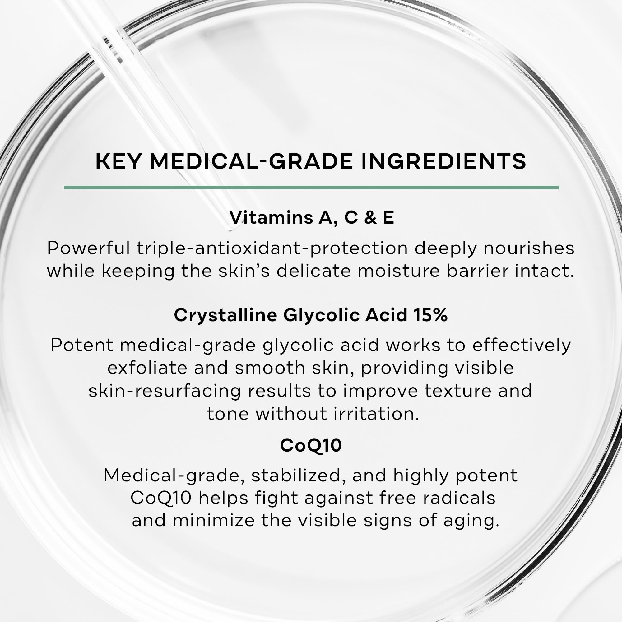 Rough elbow skin treated with Replenix Glycolic Acid 15% lotion for improved texture.