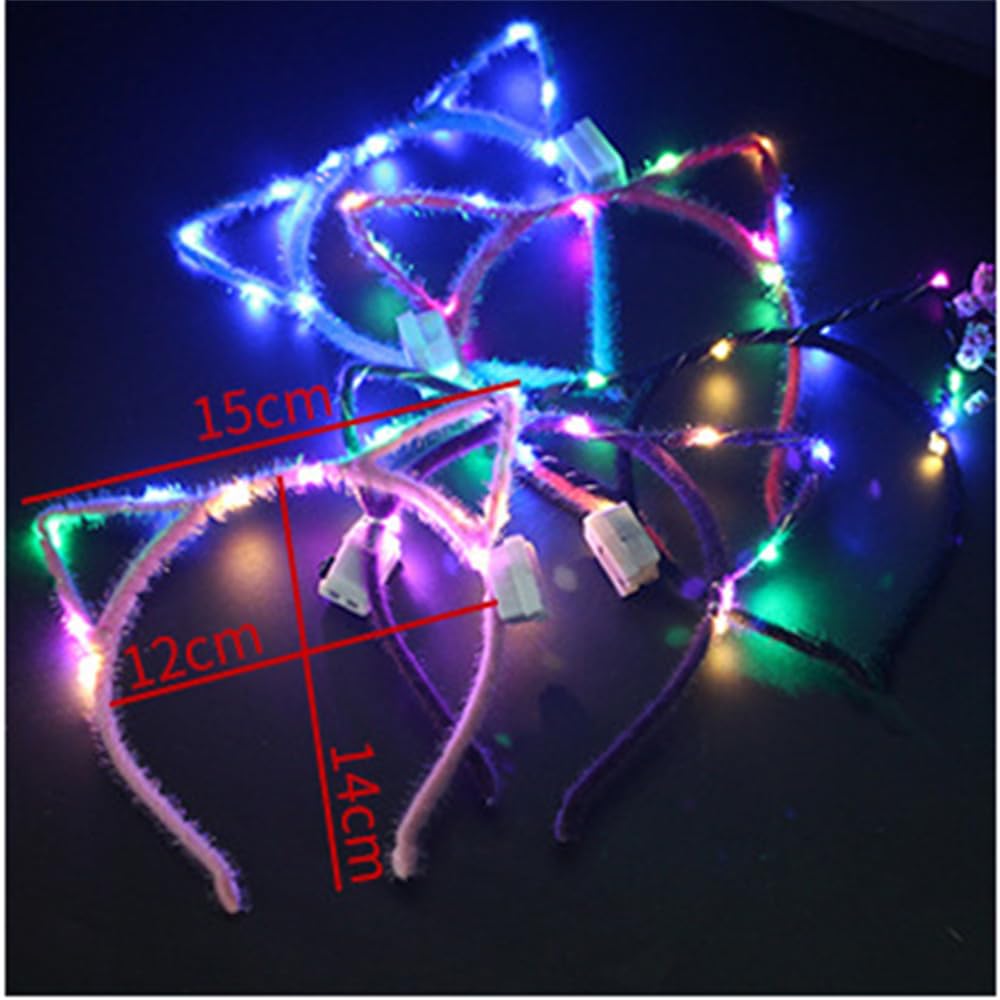 REQO cat ears headband party setup showcases vibrant events accessory