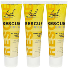 RESCUE Cream bottle supports moisture balance and smooth hair for everyday shine.