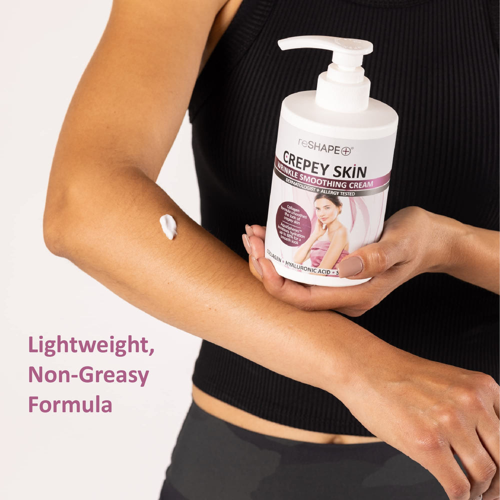 Reshape+ 15 ounce pump bottle promotes convenient everyday use