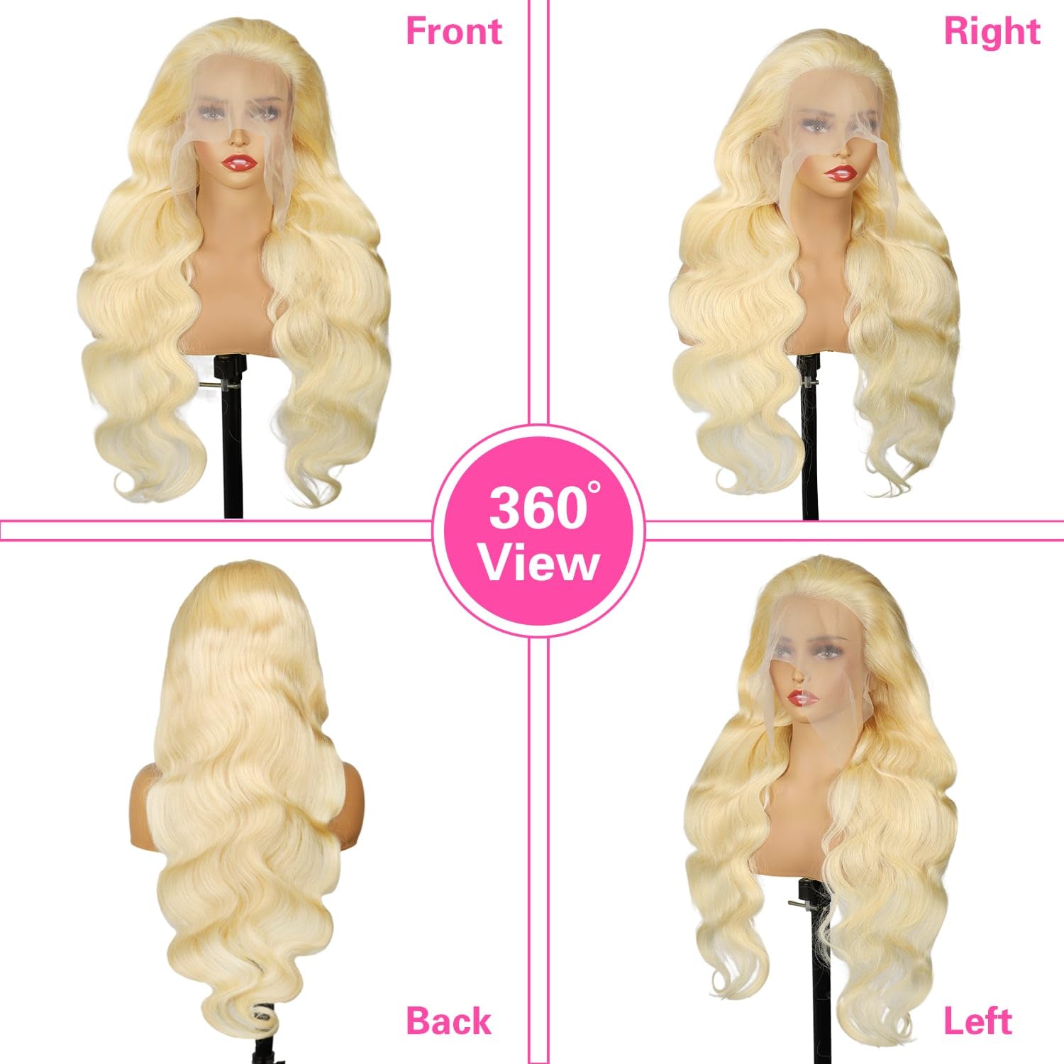 Resore 613 pre-plucked baby hair detail emphasizes realistic edges