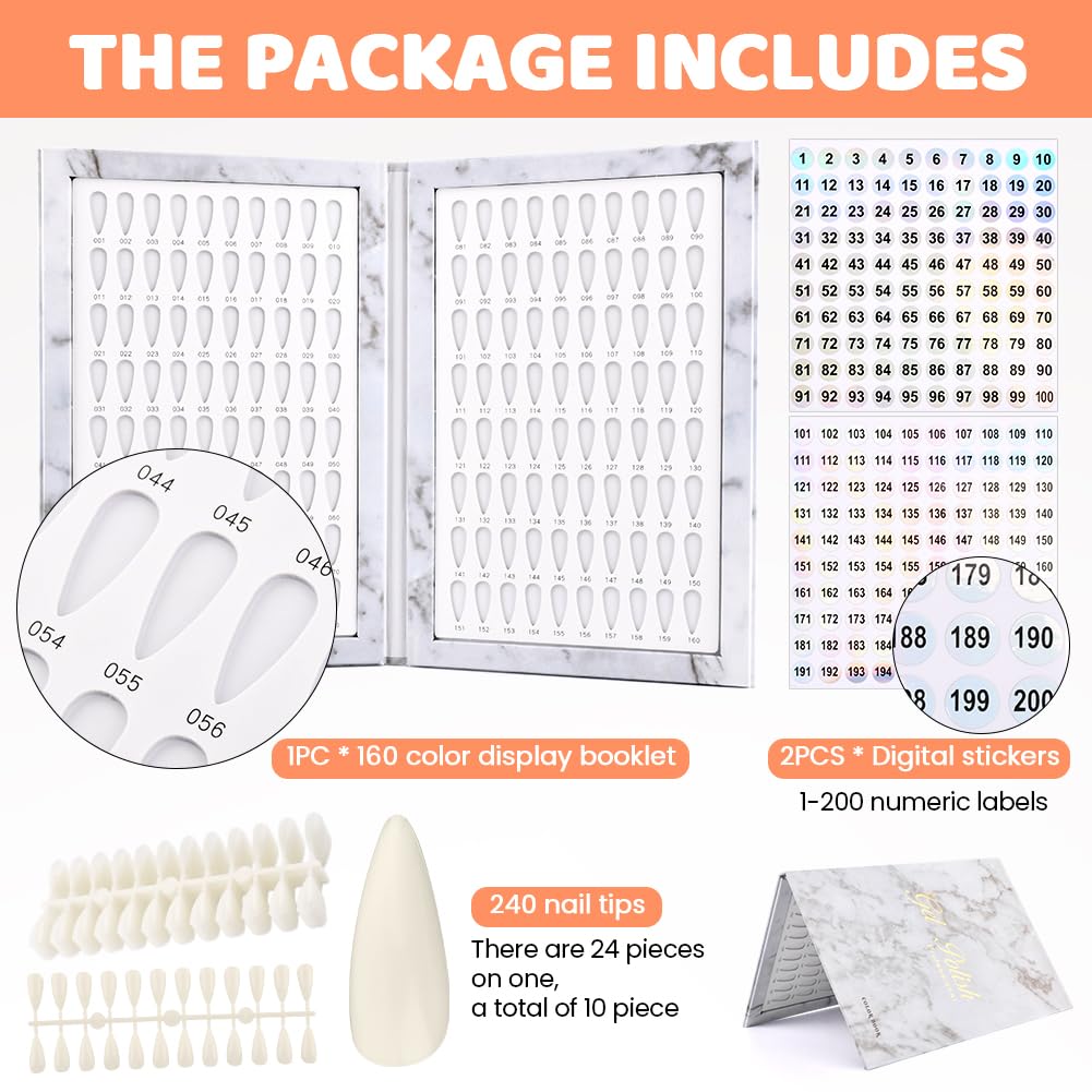 Restynic color display chart organized layout helps visualize shades side-by-side.