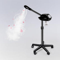 Retain Time face steamer on wheels ready for home spa sessions and easy mobility