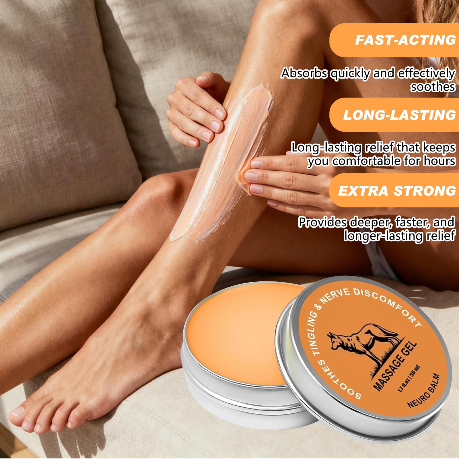 Retigazo Therawolf relief balm box for easy home or on-the-go use.