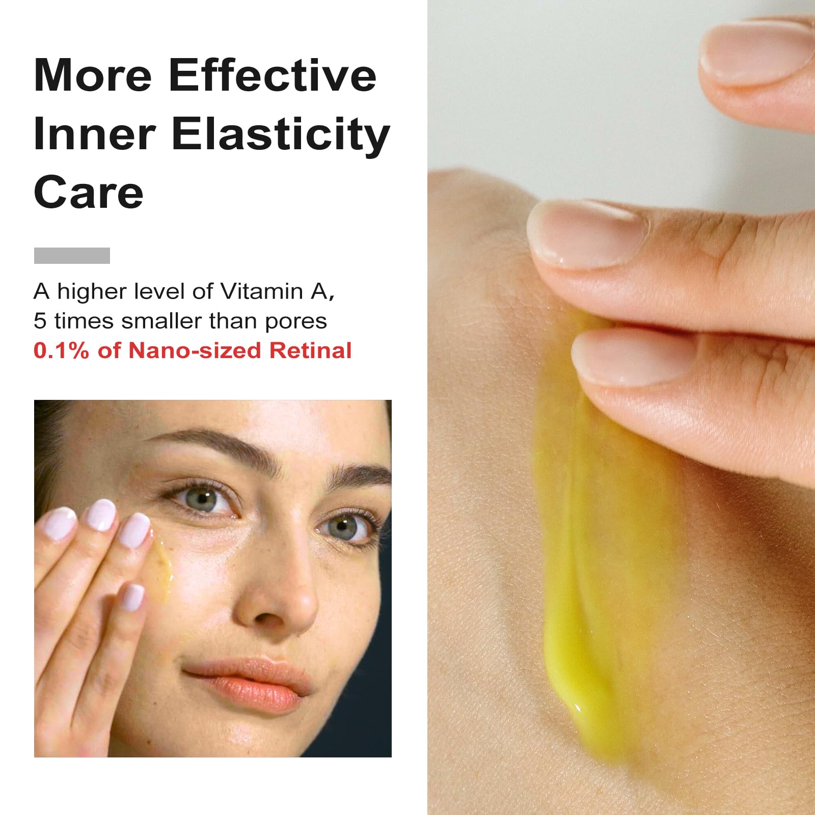 Retinal Shot Tightening Booster hydration shot signals deep nourishment.