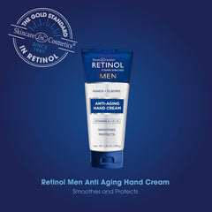 Retinol Anti-Aging Hand Cream highlights nails and cuticles conditioning during grooming.