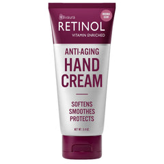 Retinol Anti-Aging Hand Cream rich texture swatch demonstrates deep moisturization.