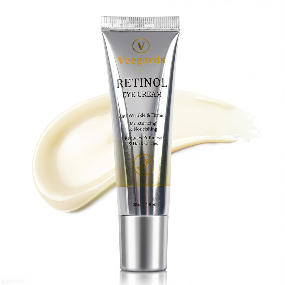 Retinol Eye Cream daily care routine suggests consistent use for eyes