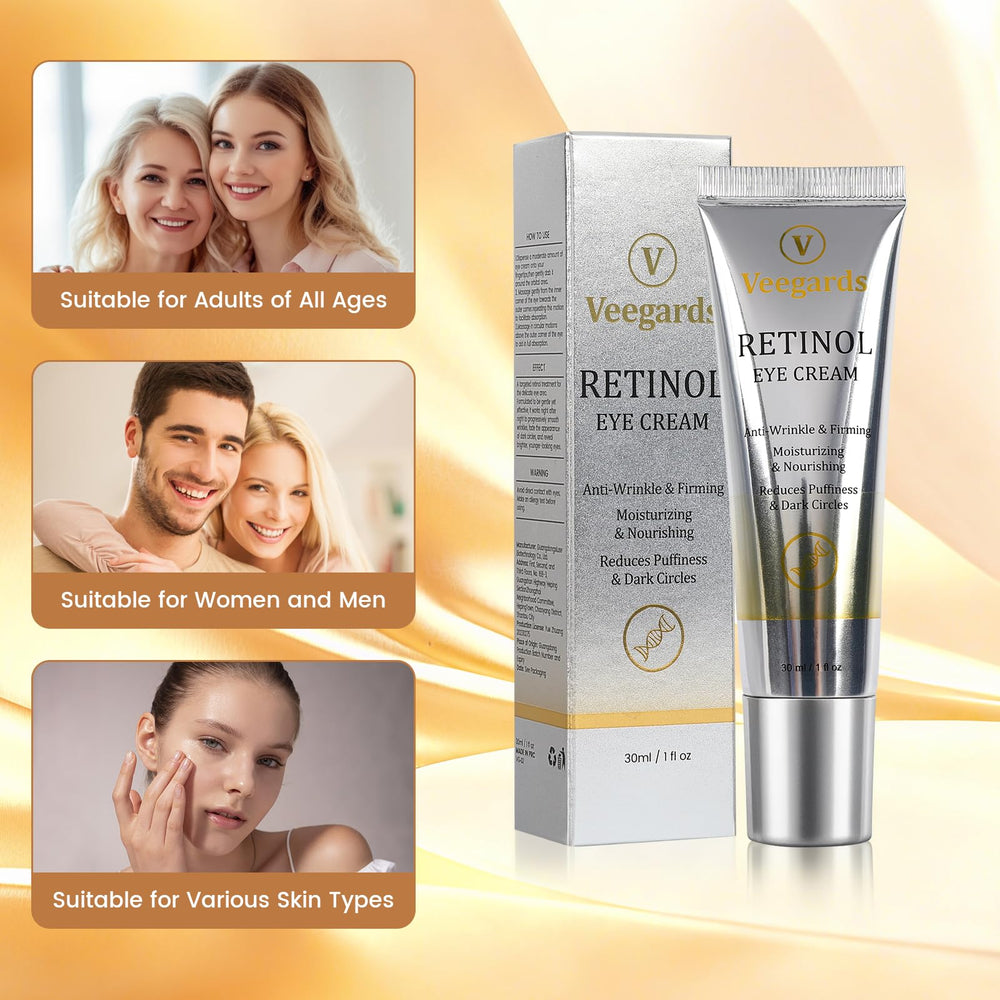 Retinol Eye Cream texture swirl showing rich yet lightweight feel for makeup prep