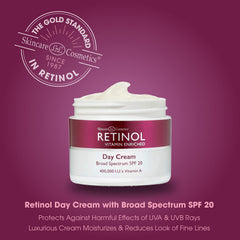 Close-up of Retinol LIVAURA cream texture showing silky finish
