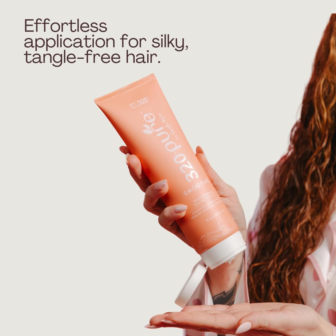 Rev320-frizz-control-hair closeup demonstrates glossy, manageable results with lightweight feel.