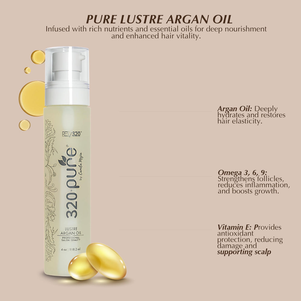 Rev320 lightweight non-greasy formula close-up demonstrates fast absorption