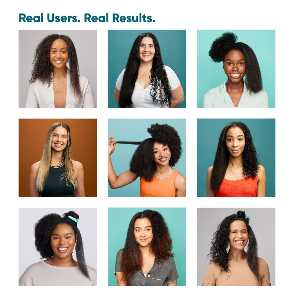 REVAIR curly hair dry demo shows fast, frizz-free results.