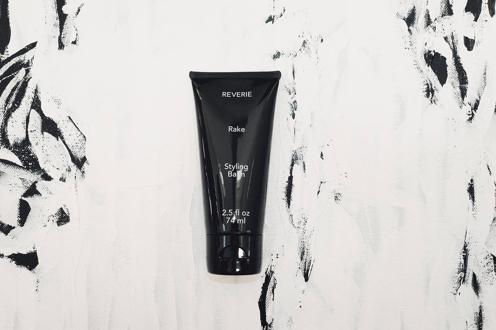 REVERIE mango nut butter infusion nourishes hair while adding slip for easy styling.
