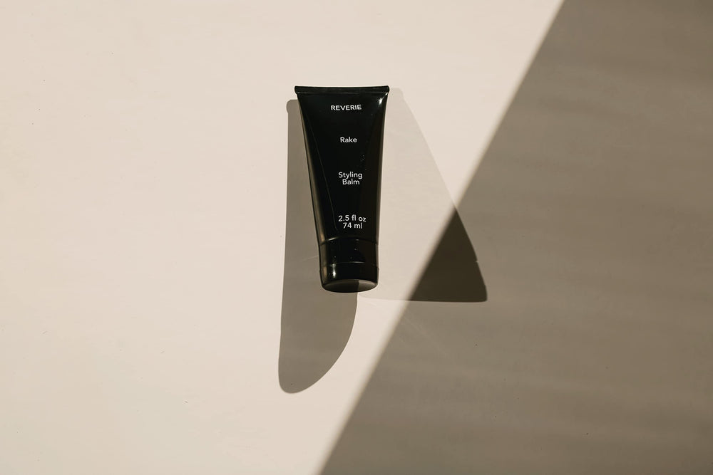 REVERIE balm whipped texture demonstrates easy spreading for flexible curl definition.