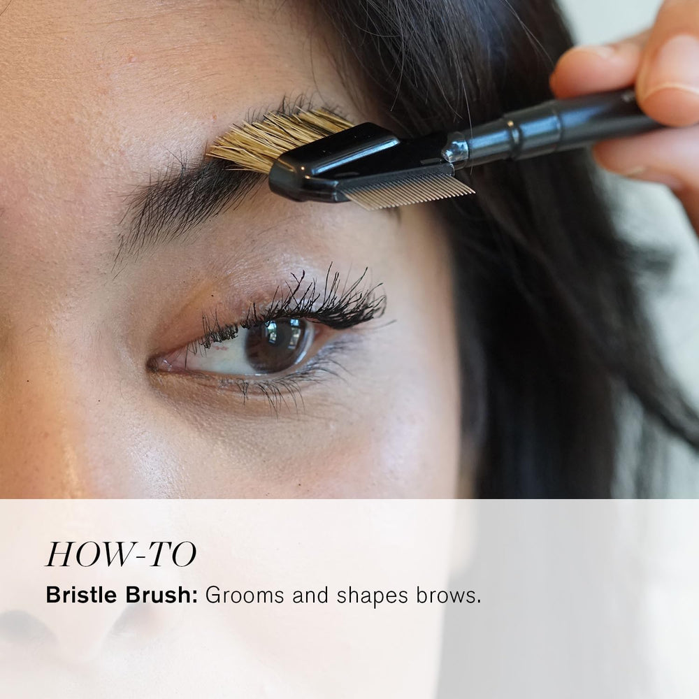 RevitaLash close-up of bristle brush illustrating smooth blending and final polish benefit