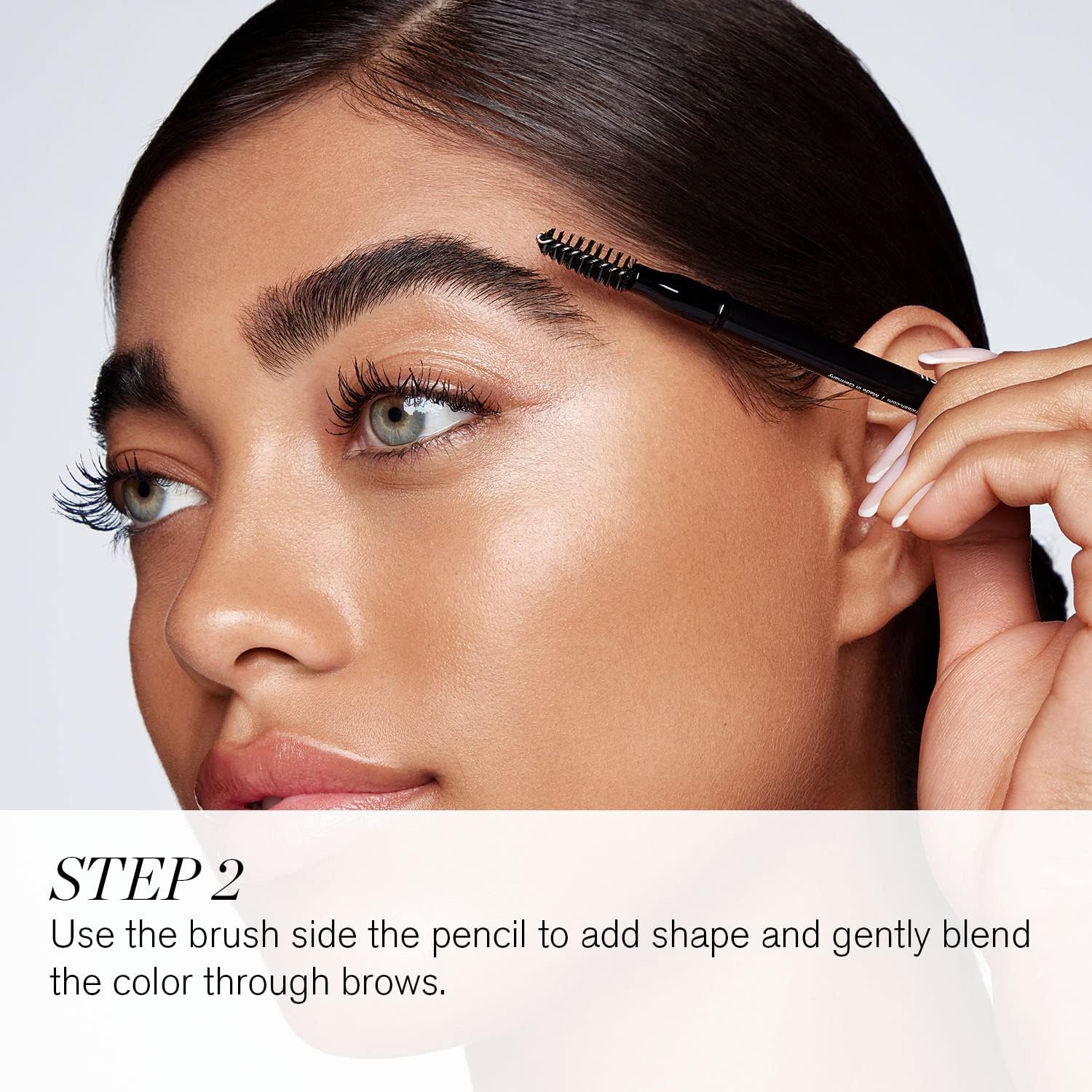 RevitaLash texture stroke on skin illustrates smooth, buildable pigment