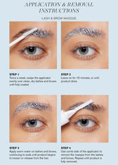 RevitaLash tube swipe showing creamy texture for hydration