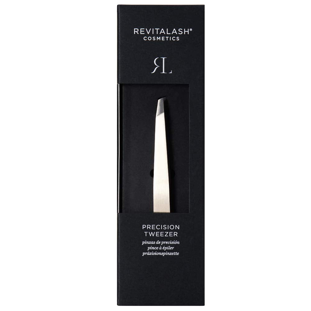 RevitaLash close-up of angled tip demonstrating precise alignment for clean shaping