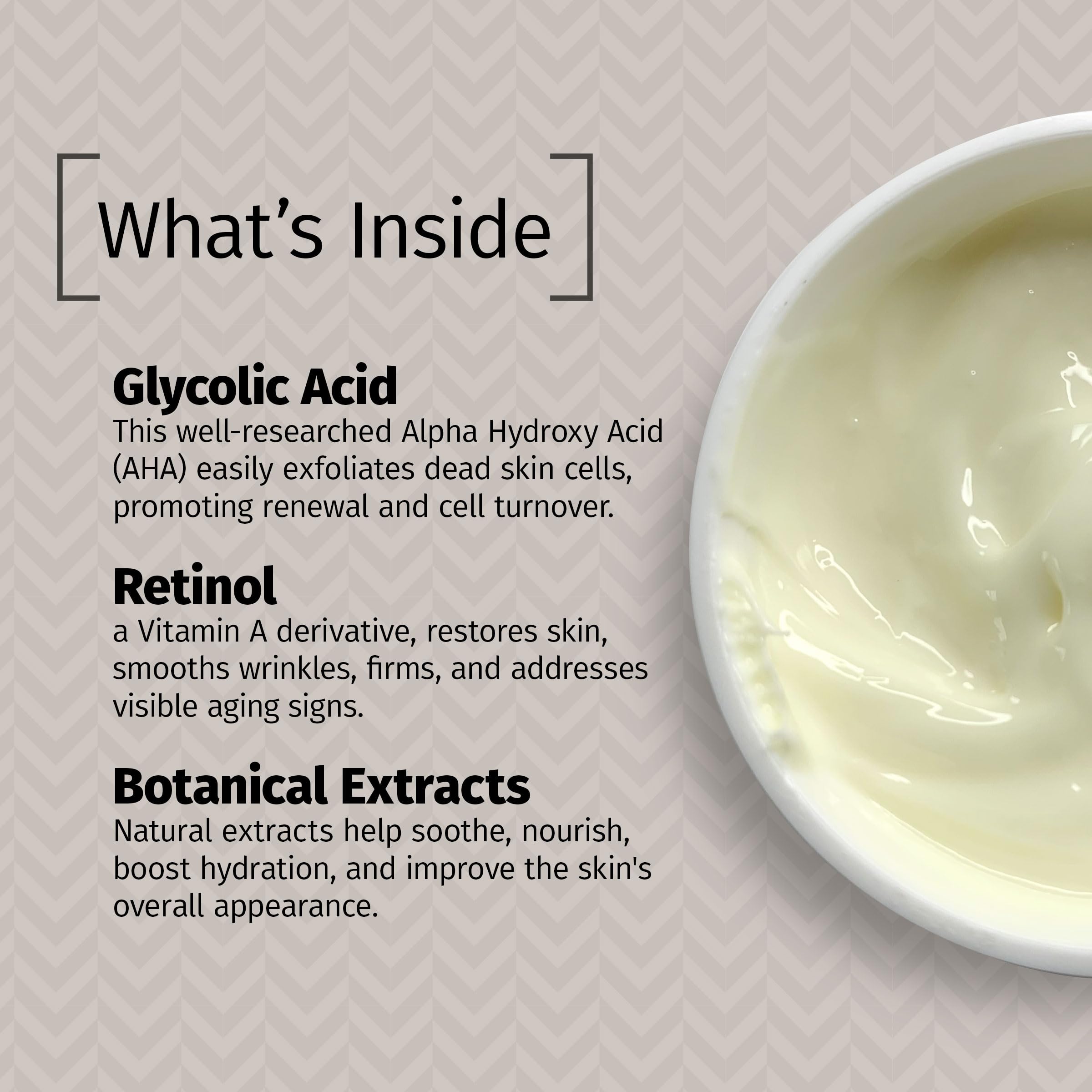 Reviva Labs close-up shows skin with improved texture and radiance potential