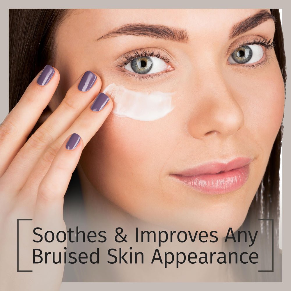 Reviva Labs Vitamin K Creme under-eye closeup suggests brighter under-eye areas